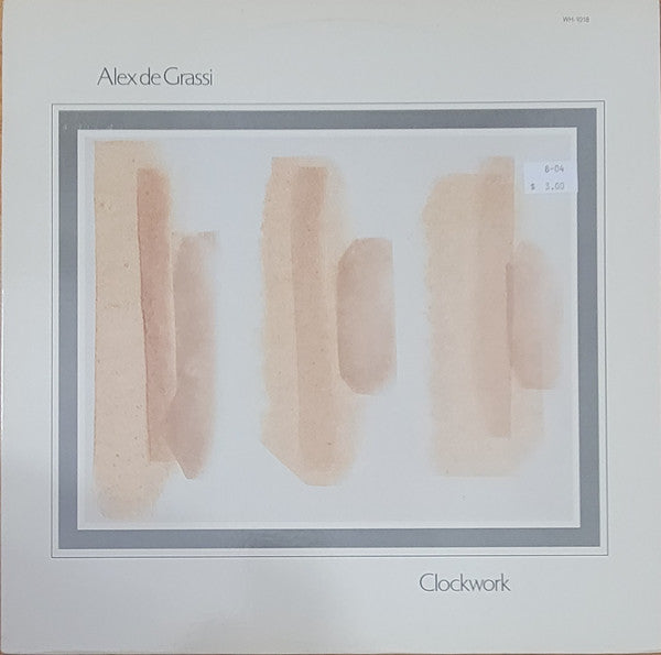 Alex De Grassi : Clockwork (LP, Album)
