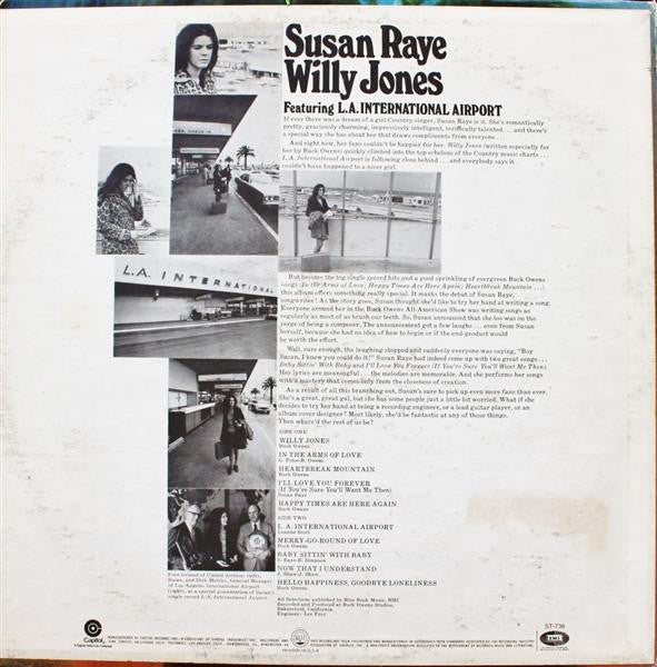 Susan Raye : Willy Jones (LP, Album)