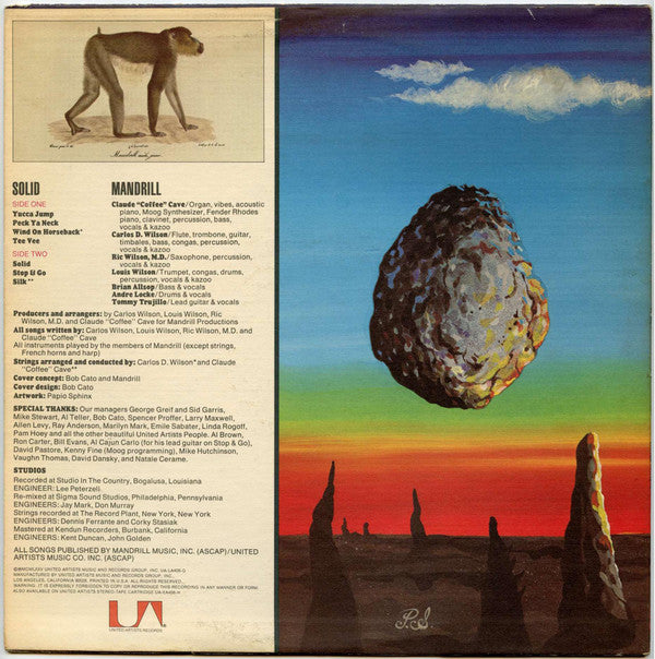 Mandrill : Solid (LP, Album, Ter)