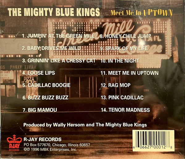 The Mighty Blue Kings* : Meet Me In Uptown (CD, Album)