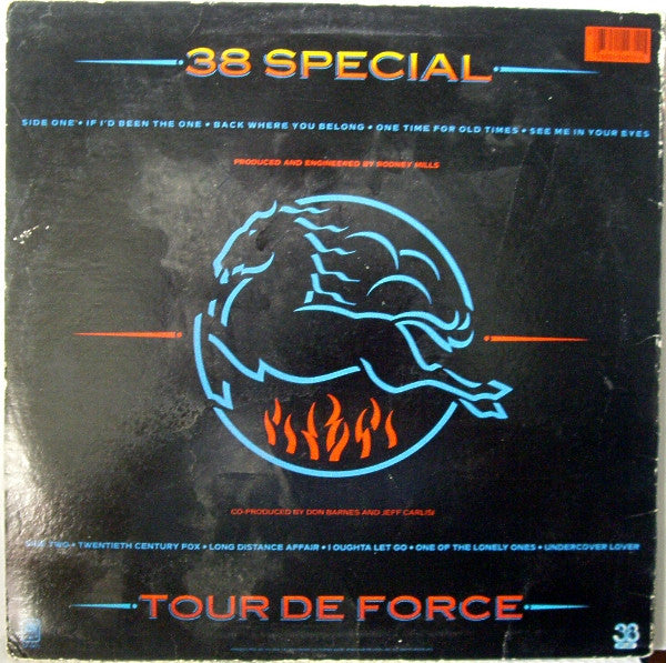 38 Special (2) : Tour De Force (LP, Album, Club, Pit)