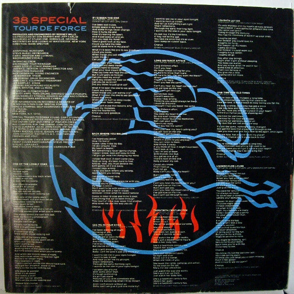 38 Special (2) : Tour De Force (LP, Album, Club, Pit)