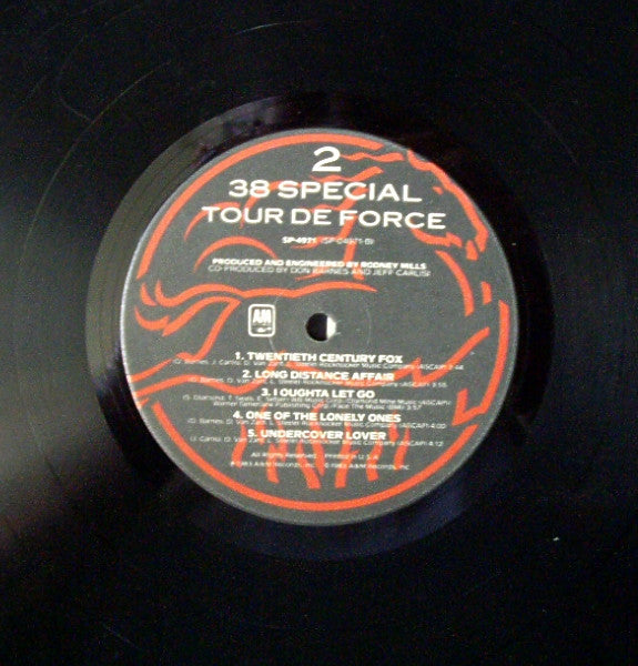 38 Special (2) : Tour De Force (LP, Album, Club, Pit)