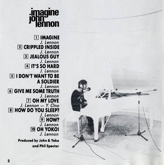 John Lennon : Imagine (CD, Album, RE)