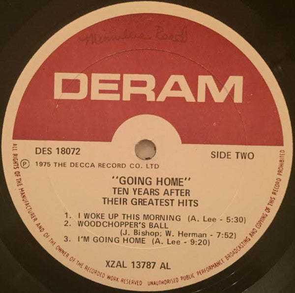 Ten Years After : Goin' Home! (LP, Album, Comp, Aud)