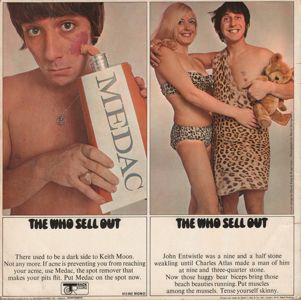 The Who : The Who Sell Out (Vinyl, G+) – Square Cat Vinyl