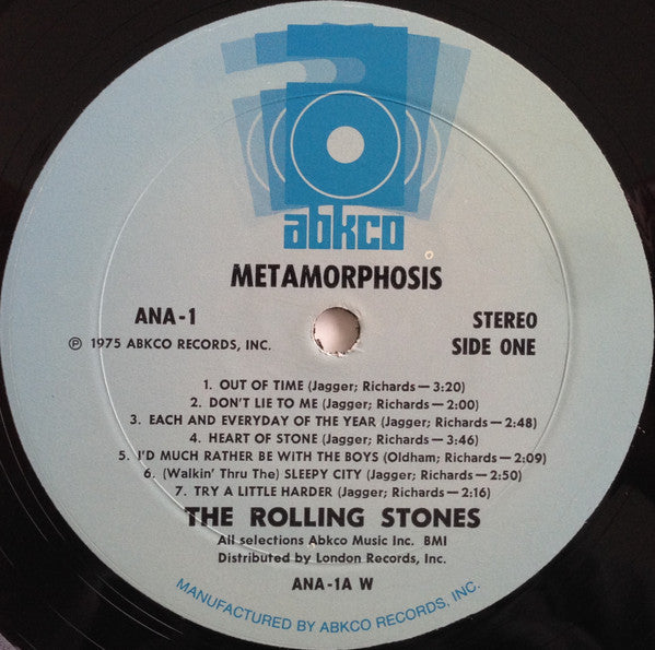 The Rolling Stones : Metamorphosis (LP, Comp, W -)