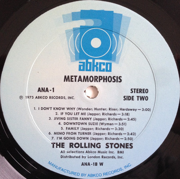 The Rolling Stones : Metamorphosis (LP, Comp, W -)