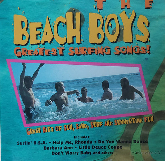 The Beach Boys : Greatest Surfing Songs! (CD, Comp)