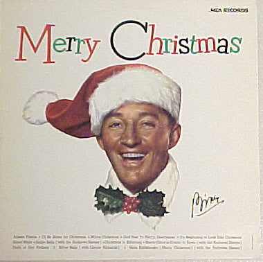 Bing Crosby : Merry Christmas (LP, Album, RE, Bla)