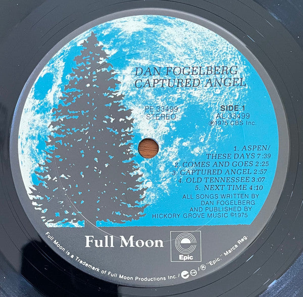 Dan Fogelberg : Captured Angel (LP, Album)