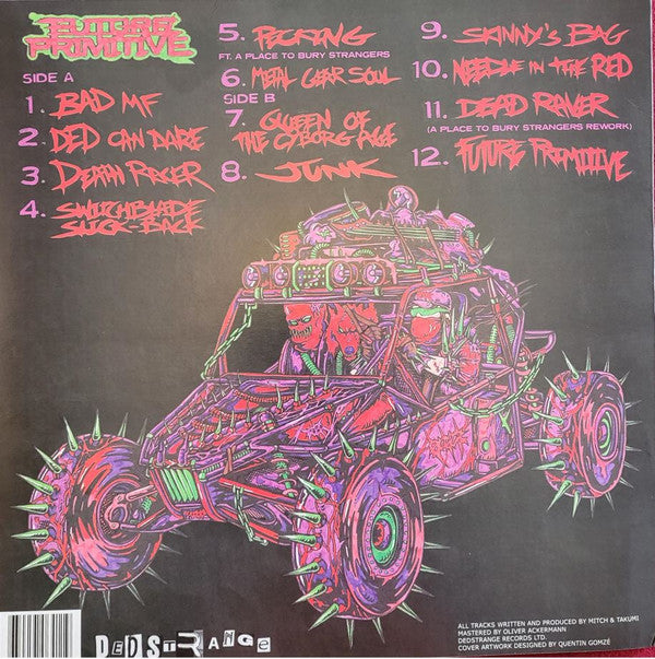 Data Animal : Future Primitive (LP, Album, Red)