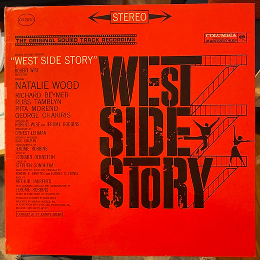 Leonard Bernstein : West Side Story (The Original Sound Track Recording) (LP, Album, Pit)