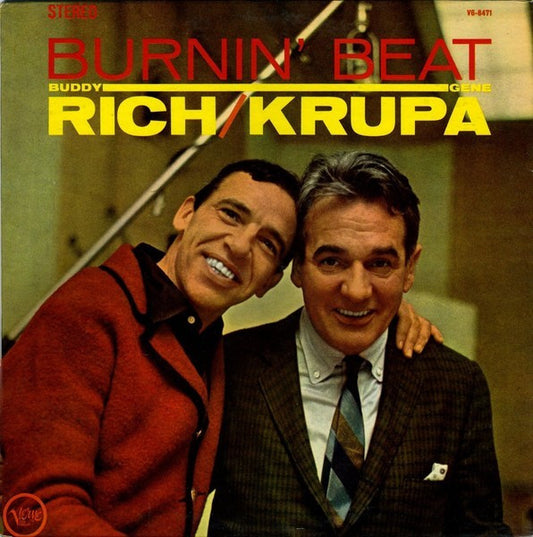 Buddy Rich / Gene Krupa : Burnin' Beat (LP, Album)