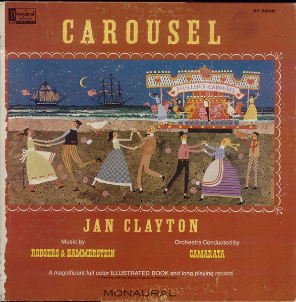 Jan Clayton, Rodgers & Hammerstein, Camarata* : Carousel (LP, Album, Mono, RE)