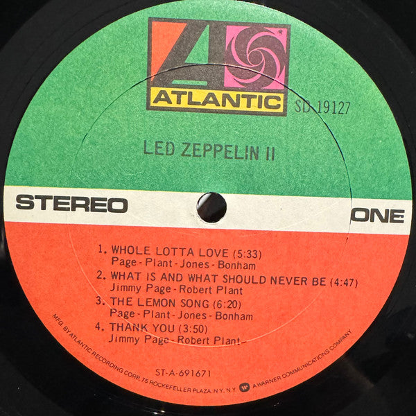 Led Zeppelin : Led Zeppelin II (LP, Album, RE, Spe)