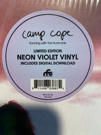 Camp Cope : Running With The Hurricane (LP, Album, Ltd, Vio)