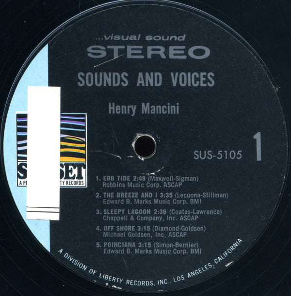 Henry Mancini : The Sounds & Voices Of Henry Mancini (LP, Album, RE)