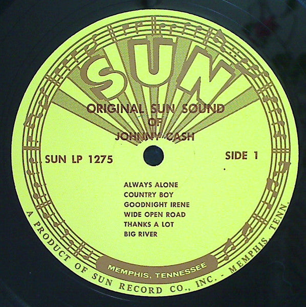 Johnny Cash : Original Sun Sound Of Johnny Cash (LP, Album, RE)