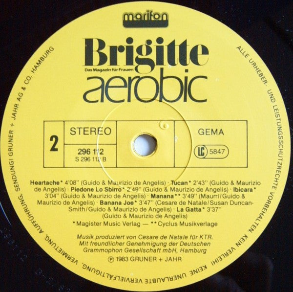 GM Orchestra* : Brigitte Aerobic (LP)