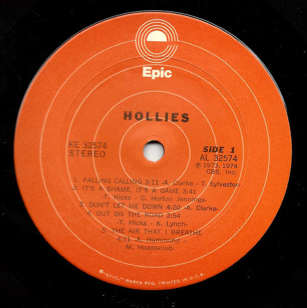 The Hollies : Hollies (LP, Album, Ter)
