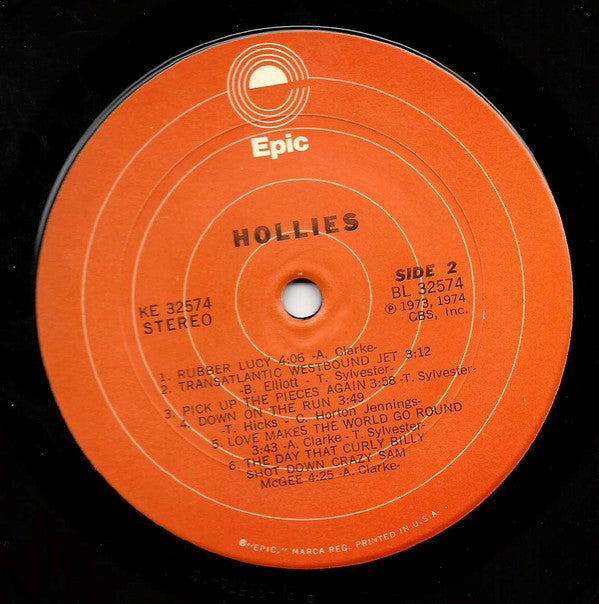 The Hollies : Hollies (LP, Album, Ter)