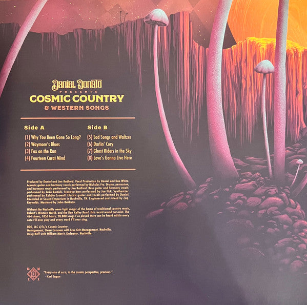Daniel Donato : Cosmic Country & Western Songs (LP, Album, Blu)