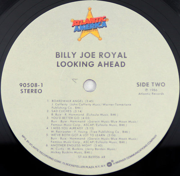 Billy Joe Royal : Looking Ahead (LP, Album)