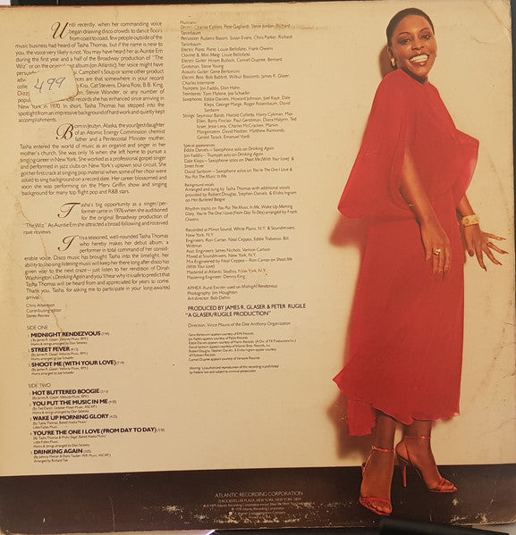 Tasha Thomas : Midnight Rendezvous (LP, Album)