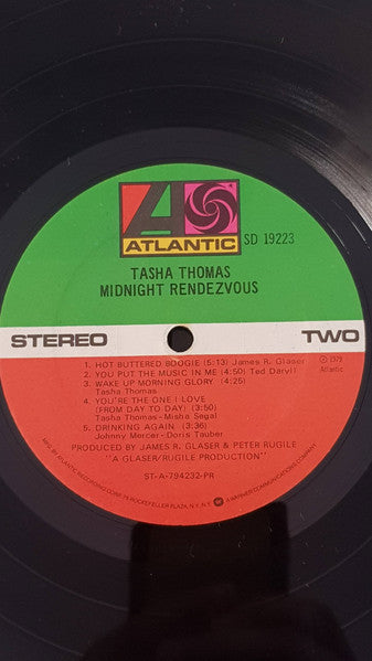 Tasha Thomas : Midnight Rendezvous (LP, Album)