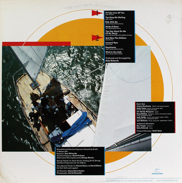 Black Oak* : I'd Rather Be Sailing (LP, Album, Ter)