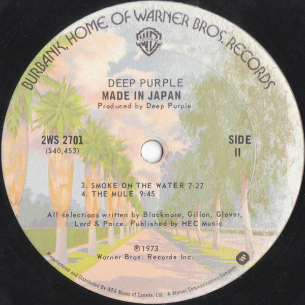 Deep Purple : Made In Japan (2xLP, Album, RE)