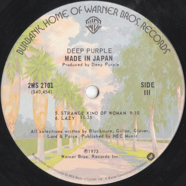 Deep Purple : Made In Japan (2xLP, Album, RE)