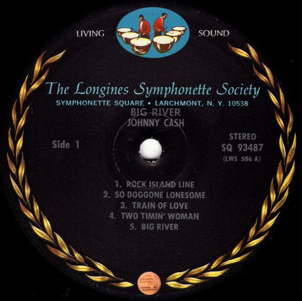 Johnny Cash And Jeannie C. Riley : Big River (LP, Comp, Club, Cap)