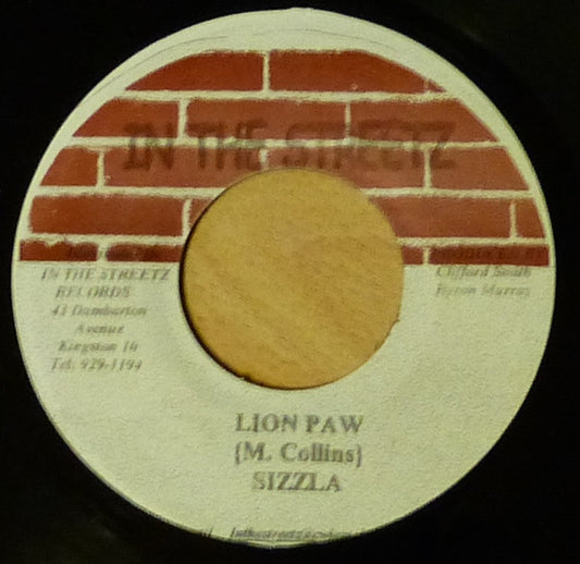 Sizzla : Lion Paw (7")