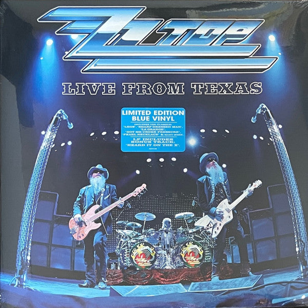 ZZ Top : Live From Texas (2xLP, Album, Ltd, Blu)
