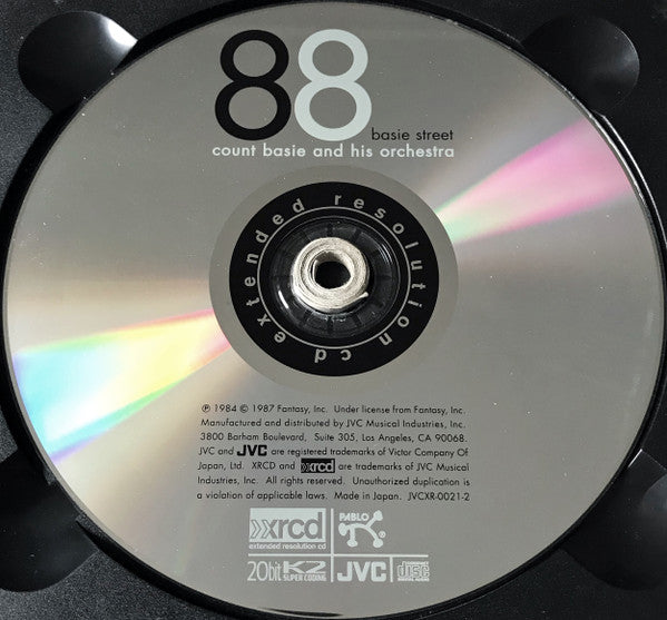 Count Basie & His Orchestra* : "88 Basie Street" (XRCD, Album, RE, RM, Dig)