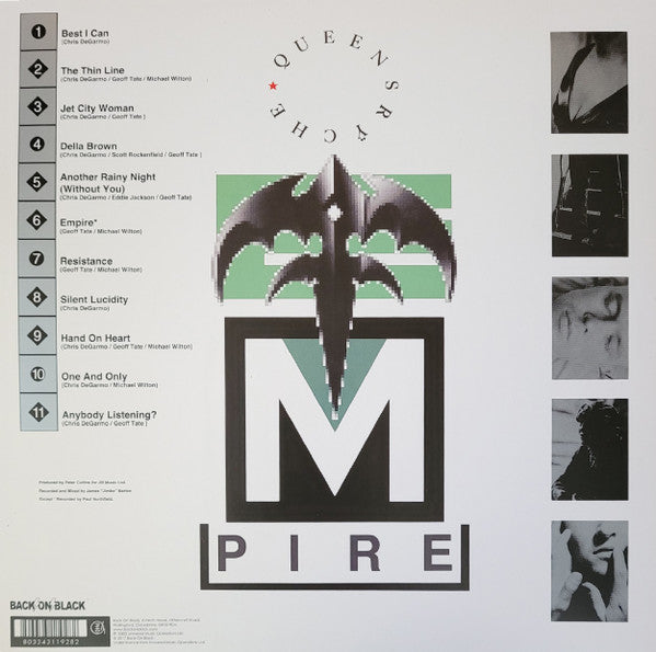 Queensrÿche : Empire (2xLP, Album, RP, Cle)