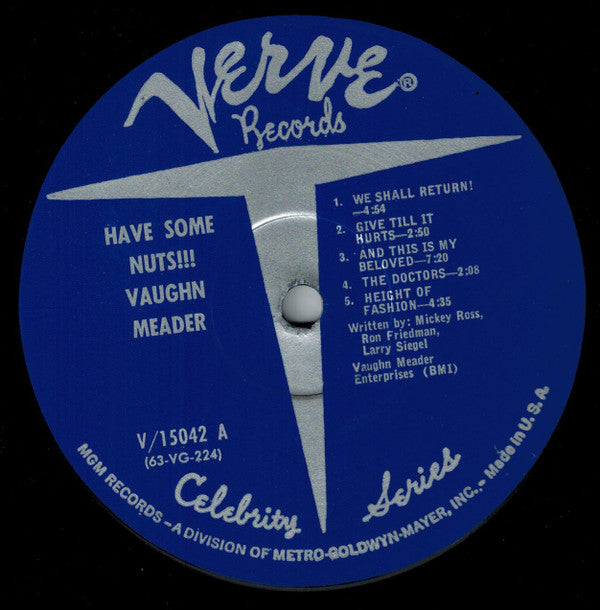 Vaughn Meader : Have Some Nuts!!! (LP, Album, Mono)
