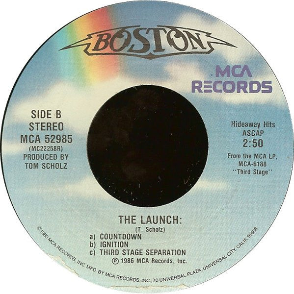 Boston : We're Ready (7", Single)