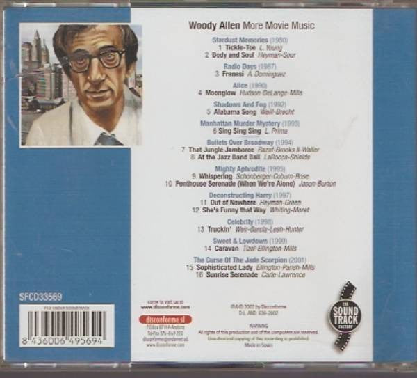 Various : Woody Allen: More Movie Music (CD, Comp)