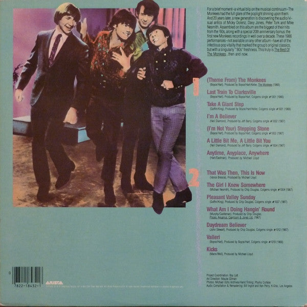 The Monkees : Then & Now... The Best Of The Monkees (LP, Album, Comp, RM, RCA)