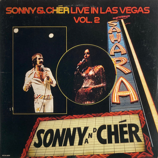 Sonny & Chér* : Live In Las Vegas Vol.2 (2xLP, Album, Ter)