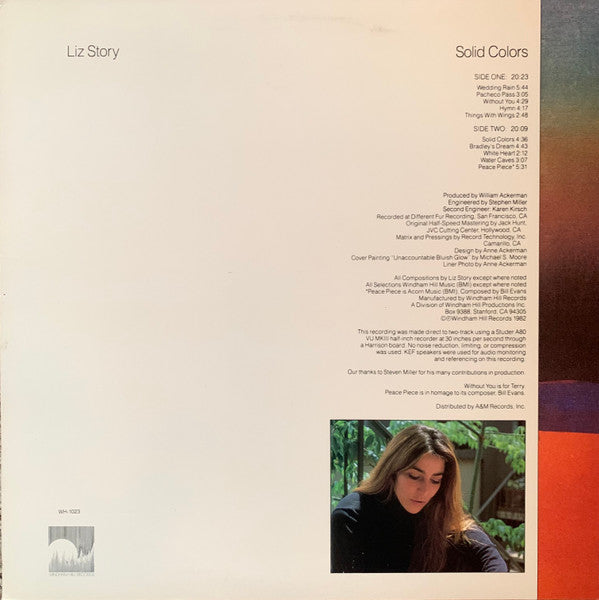 Liz Story : Solid Colors (LP, Album)