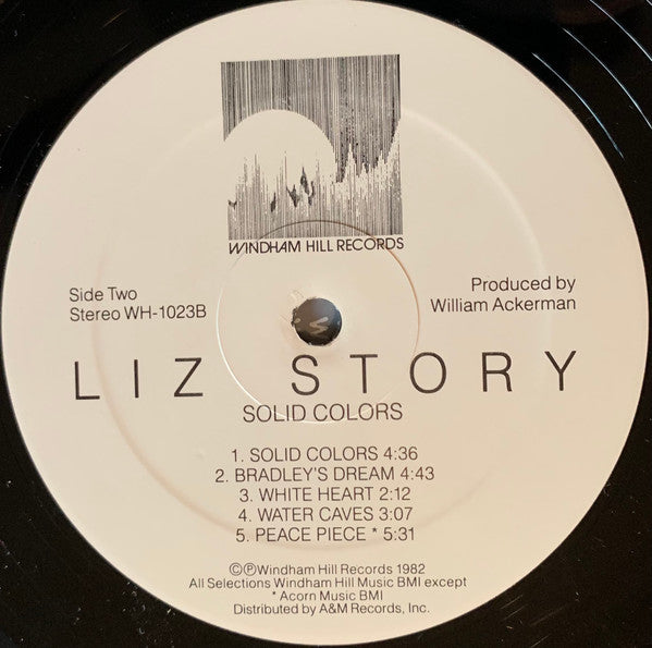 Liz Story : Solid Colors (LP, Album)