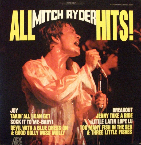 Mitch Ryder : All Mitch Ryder Hits! (LP, Comp)