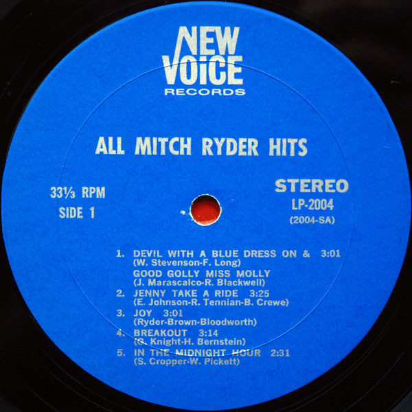 Mitch Ryder : All Mitch Ryder Hits! (LP, Comp)