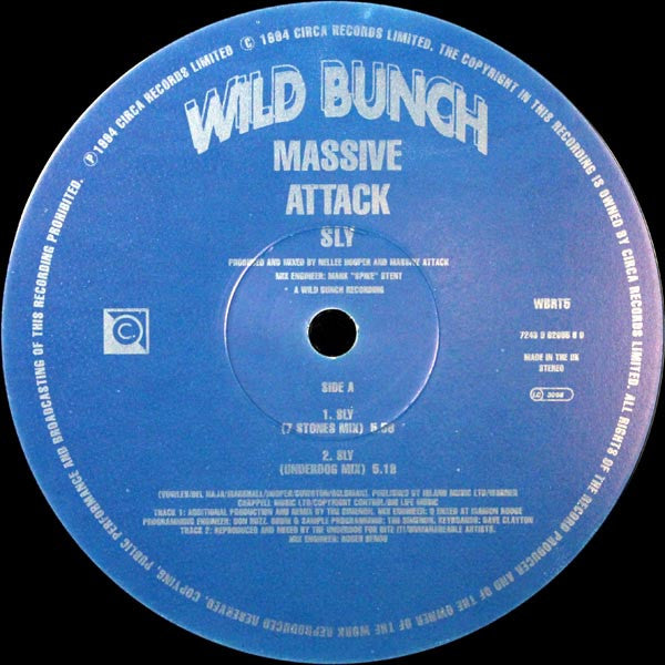 Massive Attack : Sly (12", Single)