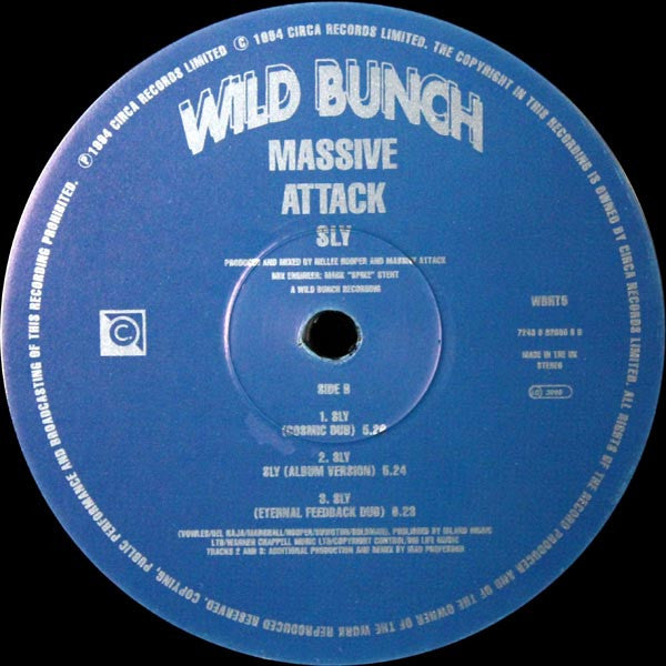 Massive Attack : Sly (12", Single)