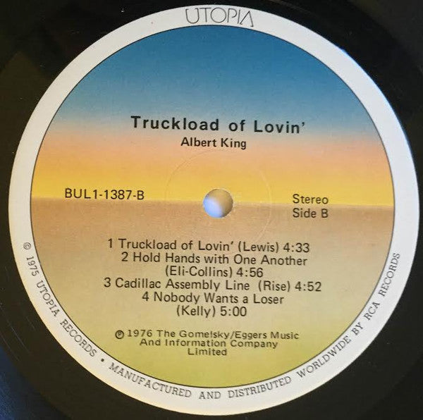 Albert King : Truckload Of Lovin' (LP, Album)